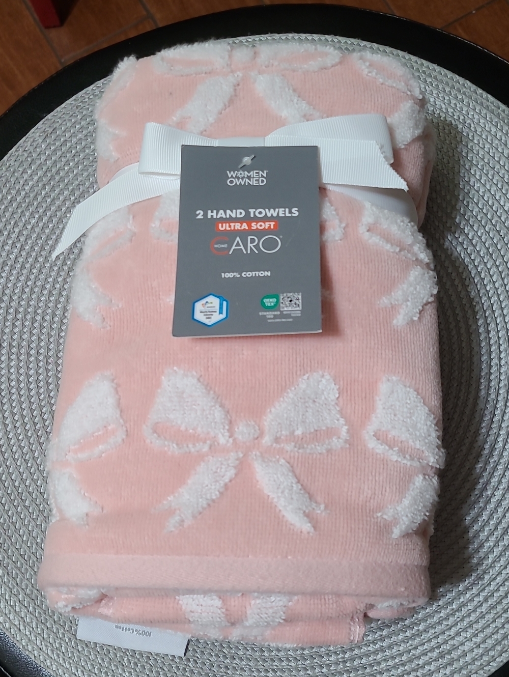 Home CARO  Bow Hand Towels